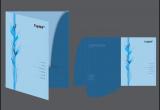 Full color folder