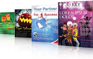 200gsm high quality gloss or silk art paper Leaflets / Flyers Printing