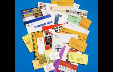 100gsm white paper Envelope Printing