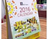 2016 Desk calendars printing, Customs Desk Calendars